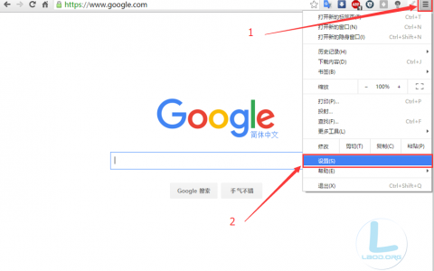 Chrome 浏览器修改默认搜索引擎跟网页右键搜索 启动特定页