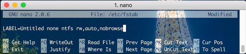 Mac NTFS读写问题（已补图）