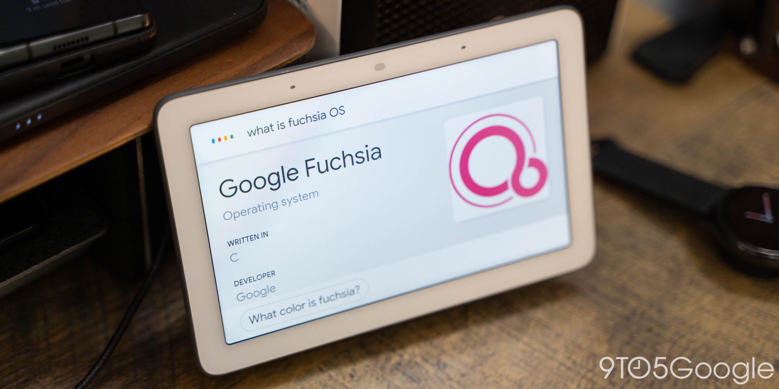 Google 正式向用户推送 Fuchsia OS